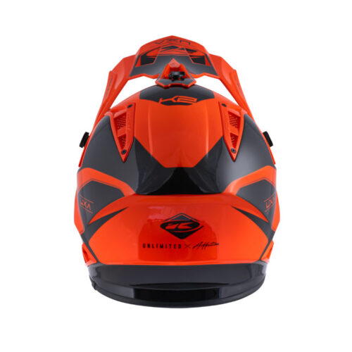 Kaciga Titanuim Graphic Navy Orange