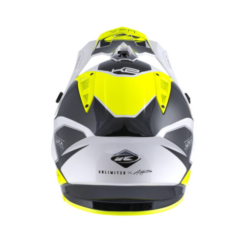 Kaciga Titanium Graphic Black Neon Yellow