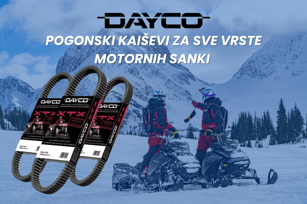 dayco kaisevi za motorne sanke - dayco pogonski kaisevi - kaisevi za atv - kaisevi za utv