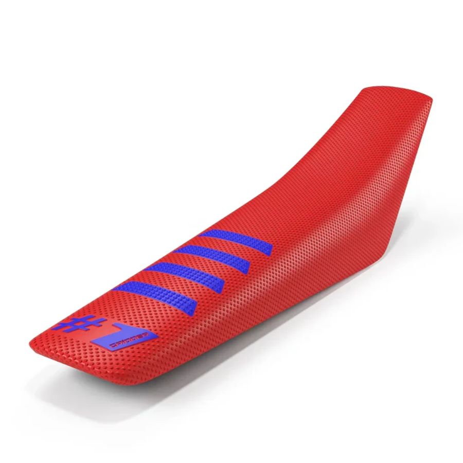 Presvlaka za sedište Ribbed Crvena-Plava