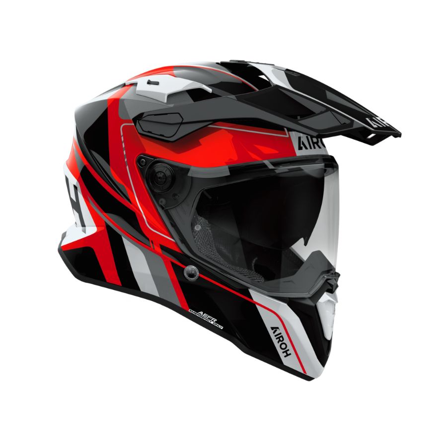 Kaciga Airoh Commander 2 Skip Red Gloss